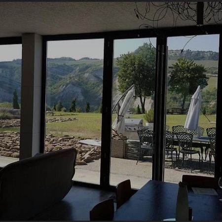 Cristallo Private Double Room & Ensuite Open Space Bathroom With Views Fontanelice Bagian luar foto