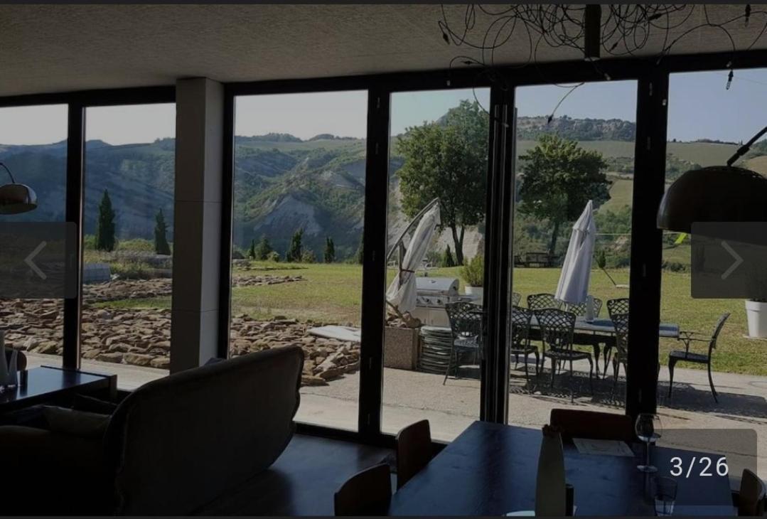 Cristallo Private Double Room & Ensuite Open Space Bathroom With Views Fontanelice Bagian luar foto
