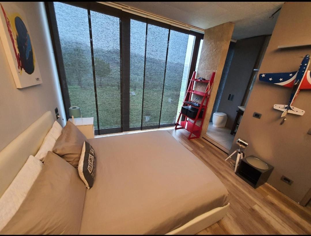 Cristallo Private Double Room & Ensuite Open Space Bathroom With Views Fontanelice Bagian luar foto